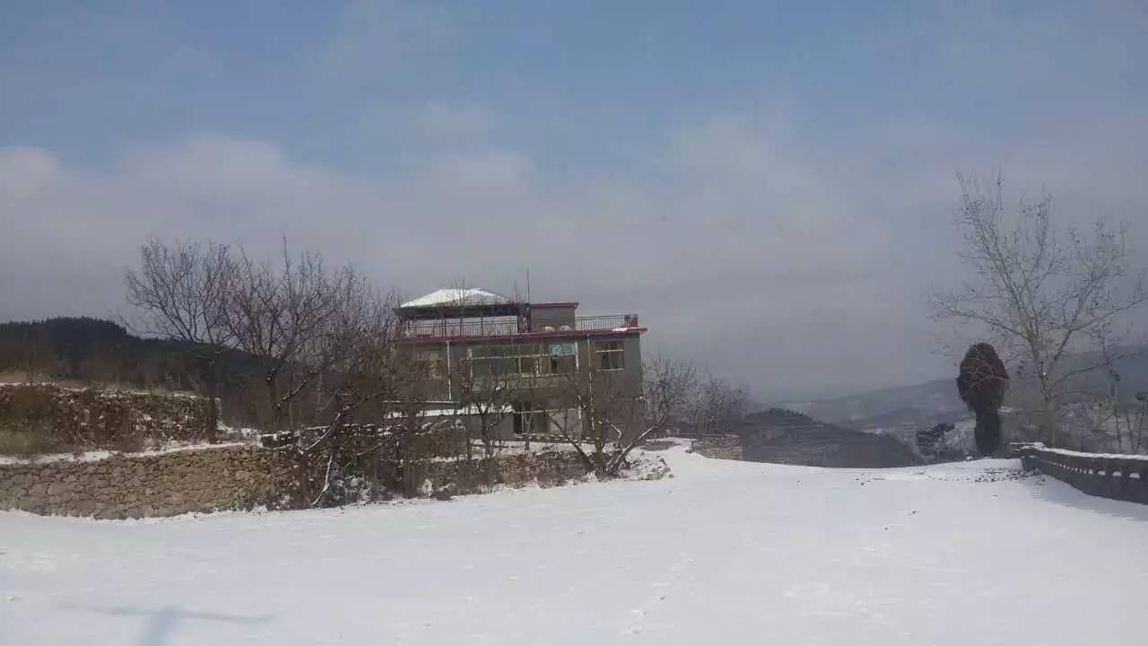 雪后龙集山